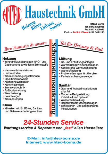 HTEC Haustechnik GmbH - Leistungsspektrum